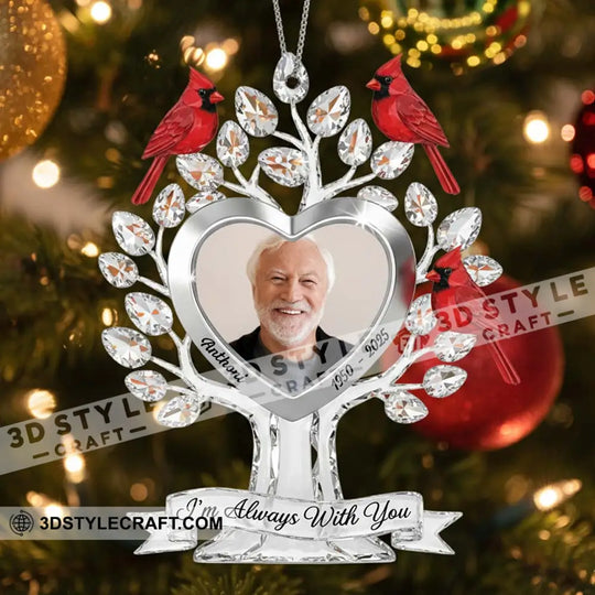 I Am Always With You, Memorial Home Decor, Christmas Ornament, Personalized Ornament style option 2