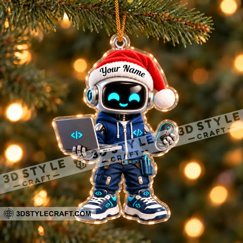 IT Home Decor Christmas Ornament Personalized Ornament - Ornament
