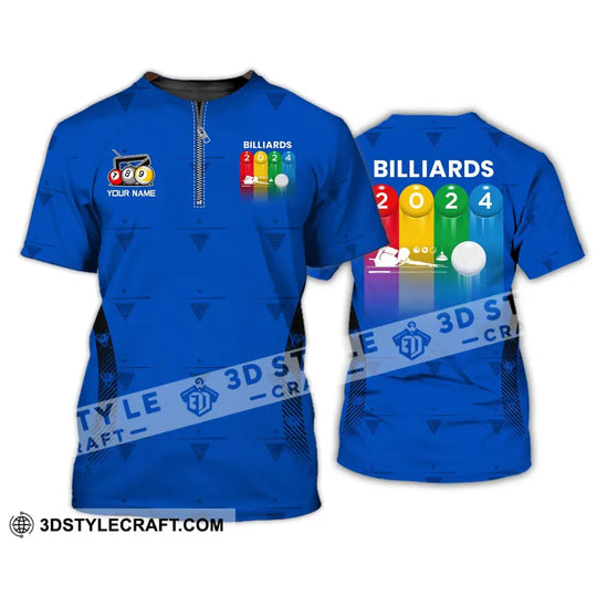 Man Shirt, Custom Billiards Polo Shirt, Billiards T-shirt, Billiards Shirt, Shirt For Billiards Lovers style option 3