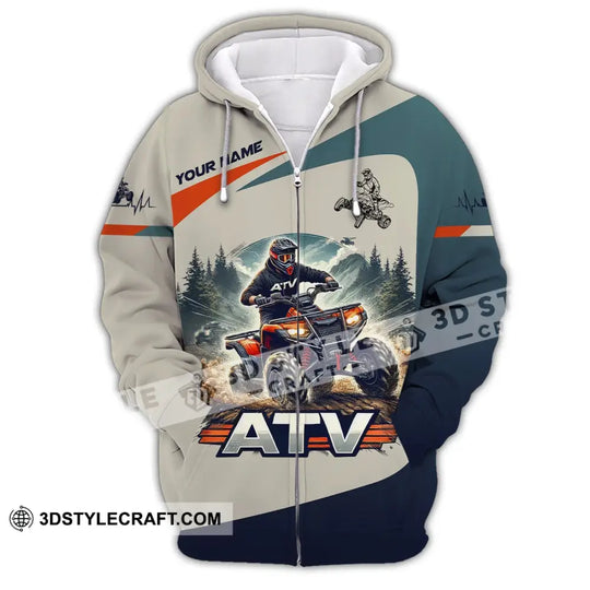 Man Shirt, Custom Name All-Terrain Vehicle ATV Bike Shirt, All-Terrain Vehicle ATV Bike Polo Long Sleeve, All-Terrain Vehicle ATV Bike Gift style option 3