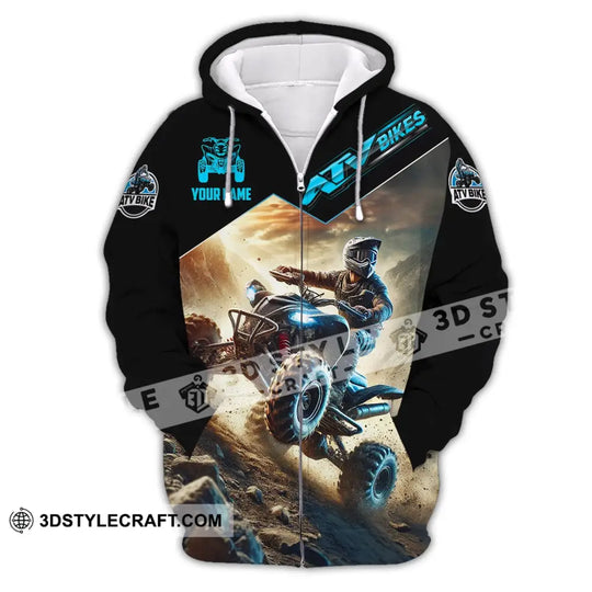 Man Shirt, Custom Name All-Terrain Vehicle ATV Bike Shirt, All-Terrain Vehicle ATV Bike Polo Long Sleeve, All-Terrain Vehicle ATV Bike Gift style option 3