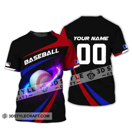 Man Shirt, Custom Name and Number Baseball T-Shirt, Gift for Baseball Player style option 2