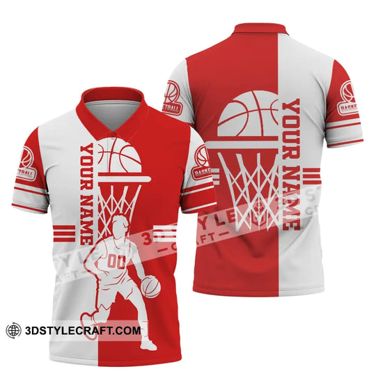 Man Shirt, Custom Name and Number Basketball T-Shirt, Basketball Love, Gift for Basketball Player style option 4