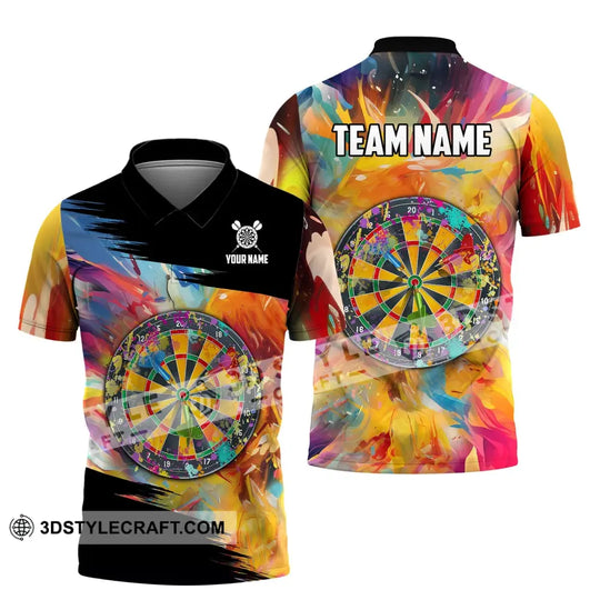 Man Shirt, Custom Name Archery Polo Shirt, Archer Hoodie Shirt Long Sleeve T-Shirt, Gift for Archery Lovers style option 4