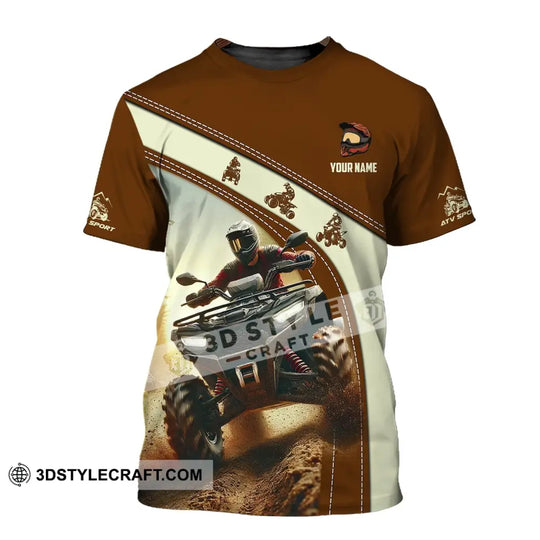 Man Shirt, Custom Name ATV Sport Shirt, ATV Sport Hoodie Shirt Polo Long Sleeve Shirt style option 2