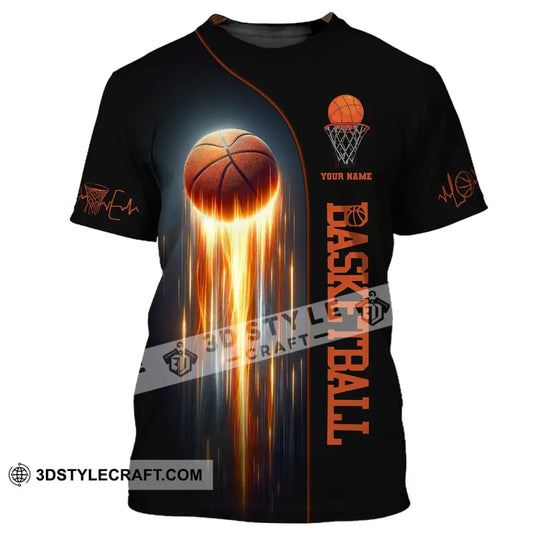Man Shirt, Custom Name Basketball Shirt, Basketball Polo, Gift for Basketball Player style option 2