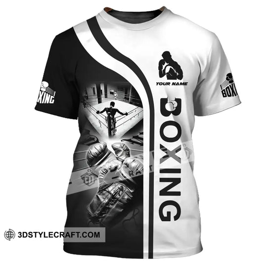 Man Shirt - Custom Name Shirt - Boxing Lover Shirt style option 2