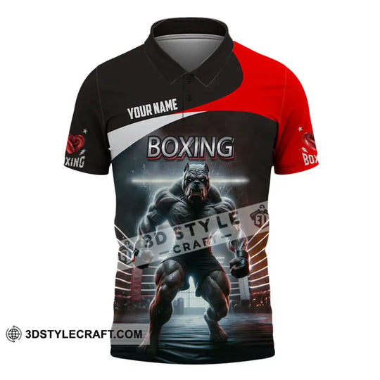 Man Shirt, Custom Name Boxing Shirt, T-Shirt for Boxing  Club, Gift for Boxing Lovers style option 4