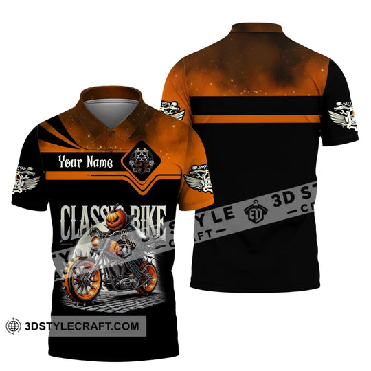 Man Shirt, Custom Name Classic Bike Shirt, Classic Motorcycle T-Shirt Hoodie Long Sleeve Shirt style option 4