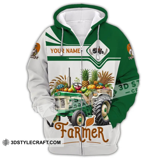 Man Shirt, Custom Name Farmer Shirt, Farmer Polo Shirt, Farmer Apparel style option 2