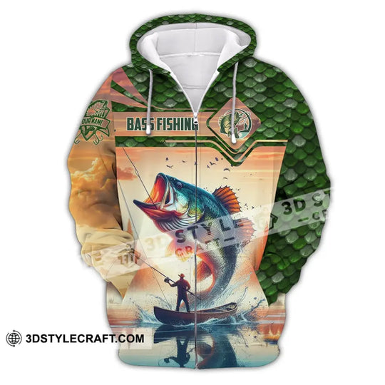 Man Shirt, Custom Name Fishing Shirt, Fishing Lover Shirt, Bass Fishing Hoodie Shirt Polo Long Sleeve style option 3