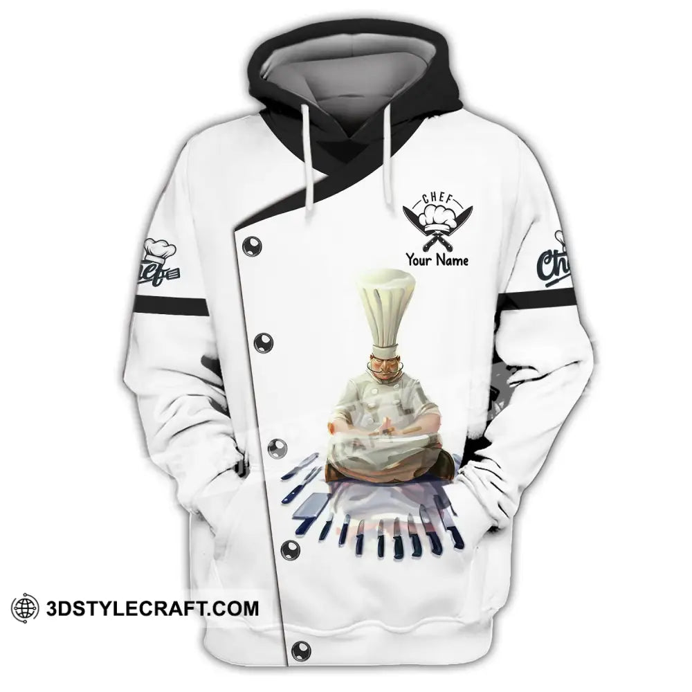 Man Shirt Custom Name For Chef T-Shirt Apparel Hoodie / S T-Shirt