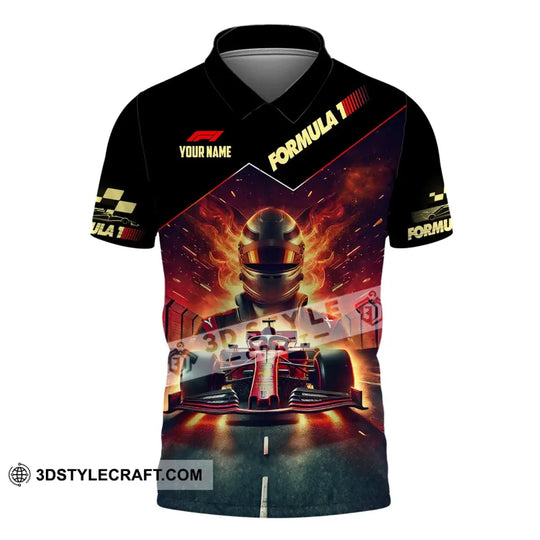 Man Shirt, Custom Name Formula One Shirt, F1 T-Shirt Hoodie Long Sleeve Shirt style option 4