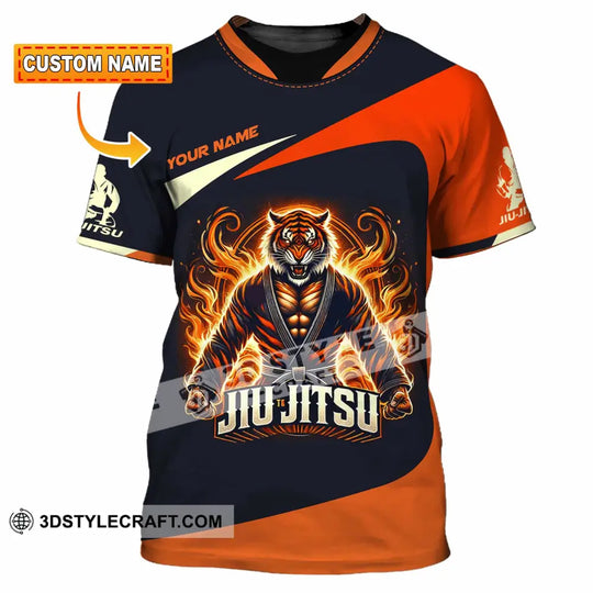 Man Shirt, Custom Name Jiujutsu Shirt, Jiujutsu Lover Hoodie Shirt Polo Long Sleeve Shirt style option 1