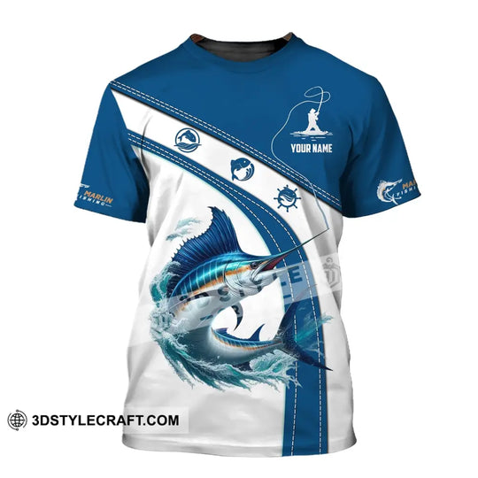 Man Shirt, Custom Name Marlin Fishing Shirt, Fishing Lover Shirt, Fishing Hoodie Shirt Polo Long Sleeve Shirt style option 2