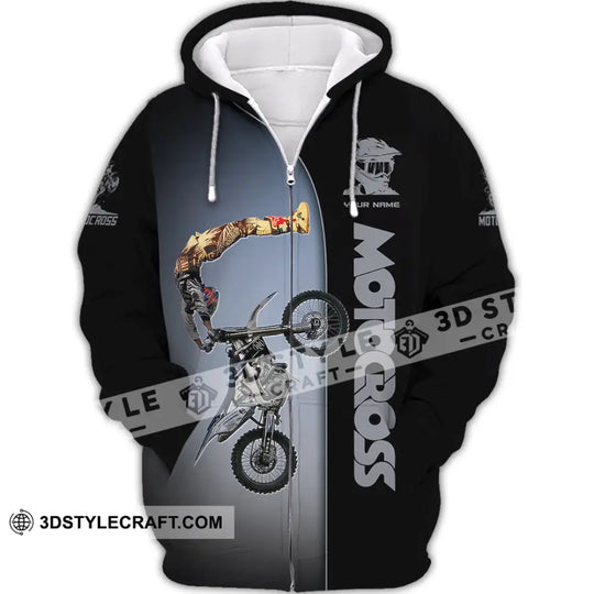 Man Shirt, Custom Name Moto Cross Shirt, Moto Cross Gift, Moto Cross Polo Shirt Hoodie Long Sleeve style option 3