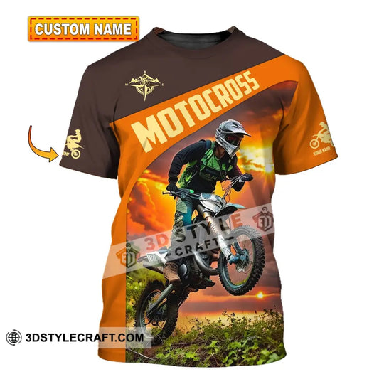 Man Shirt, Custom Name Moto Cross Shirt, Moto Cross Love, Moto Cross Love Gift style option 1