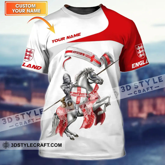 Man Shirt - Custom Name T-Shirt, England Horseman Shirt style option 1