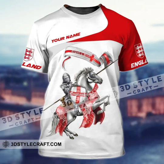 Man Shirt - Custom Name T-Shirt, England Horseman Shirt style option 2