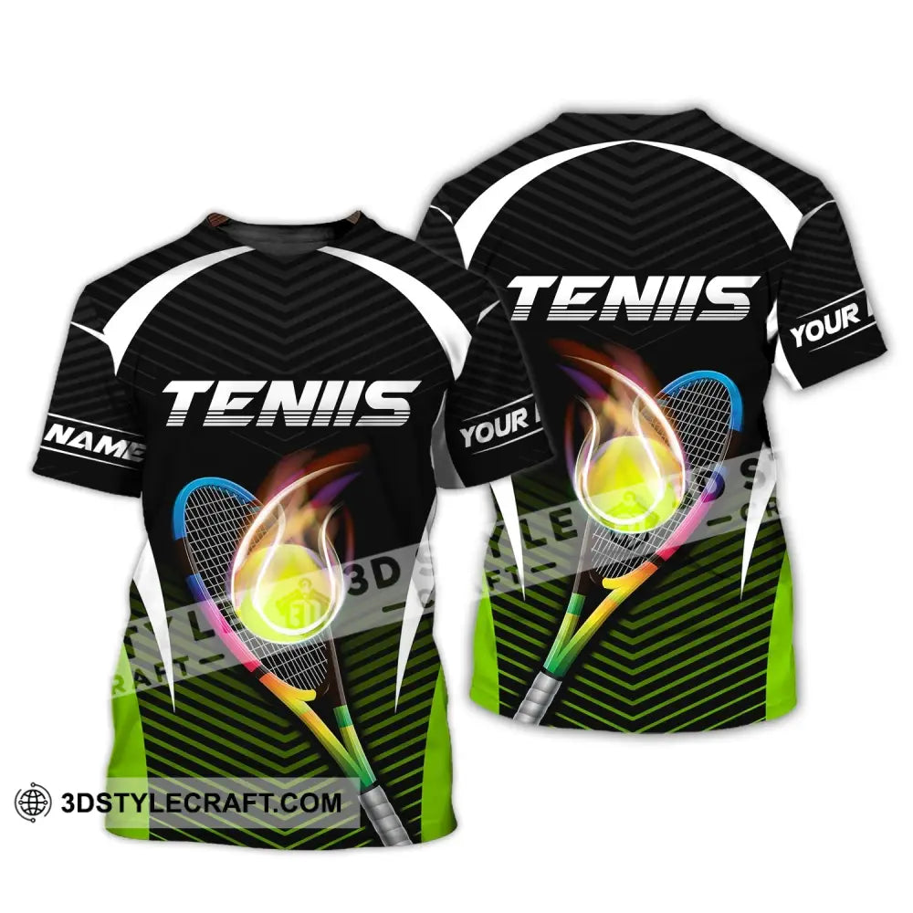 Man Shirt Custom Name Tennis T-Shirt Polo Zipper Hoodie Gift For Lover / S