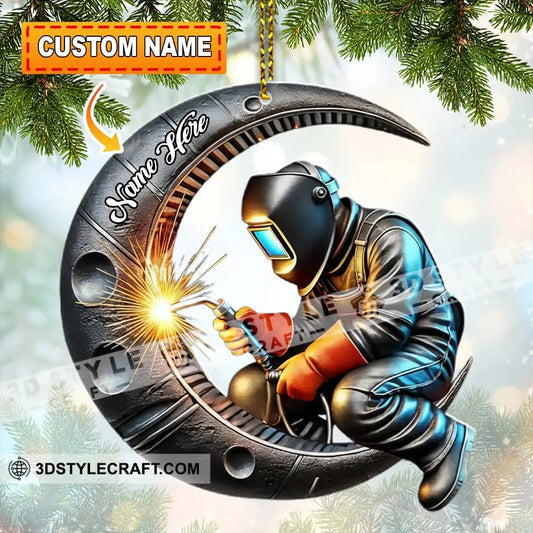 Mechanician Home Decor Christmas Ornament Personalized Ornament 3.54’’ / 1 Ornament Ornament