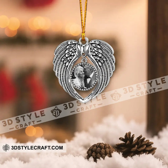 Memorial Christmas Home Decor, Christmas Ornament, Personalized Ornament style option 3