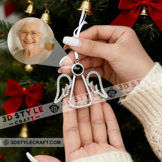 Memorial Christmas Home Decor, Christmas Ornament, Personalized Ornament style option 2