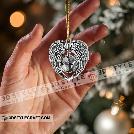 Memorial Christmas Home Decor, Christmas Ornament, Personalized Ornament style option 2