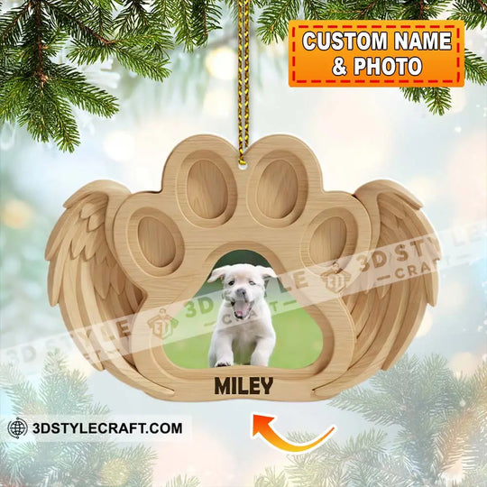 Memorial Pet Christmas Home Decor, Christmas Ornament, Personalized Ornament style option 1