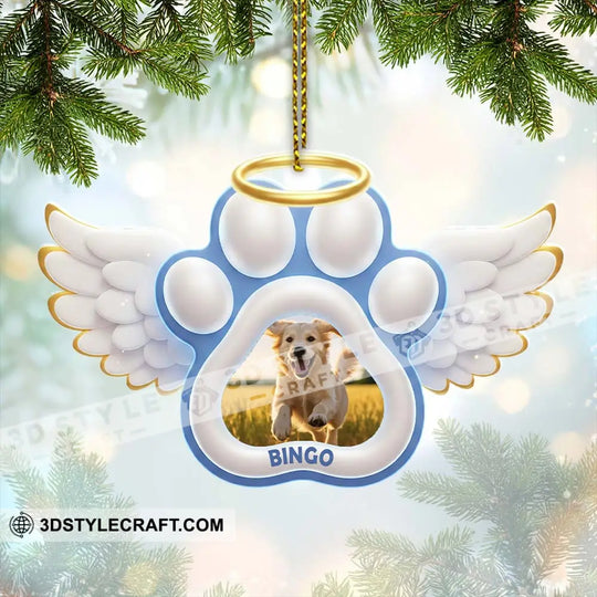 Memorial Pet Christmas Home Decor, Christmas Ornament, Personalized Ornament style option 2