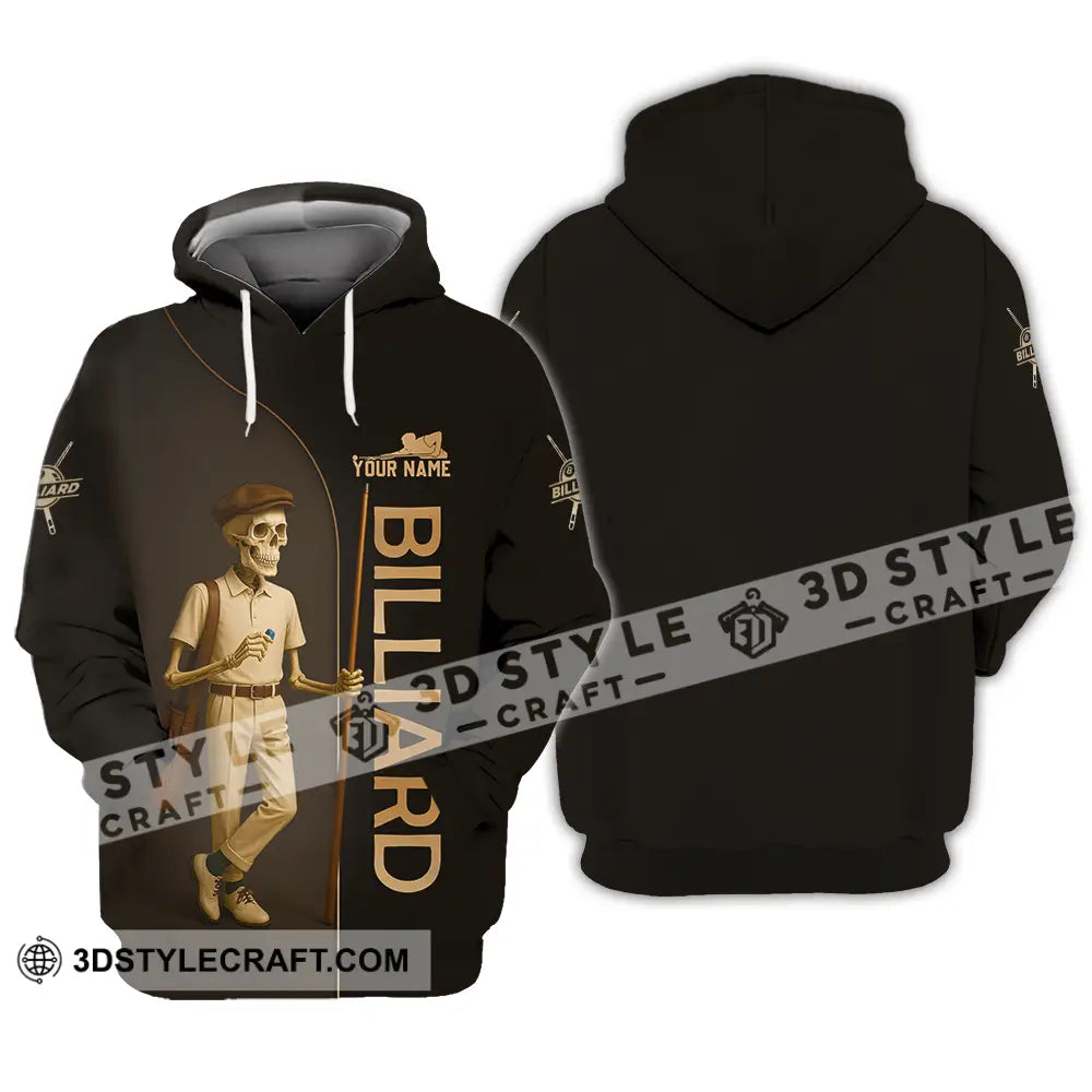Men Shirt - Custom Billiards Shirt Hoodie / S T-shirt