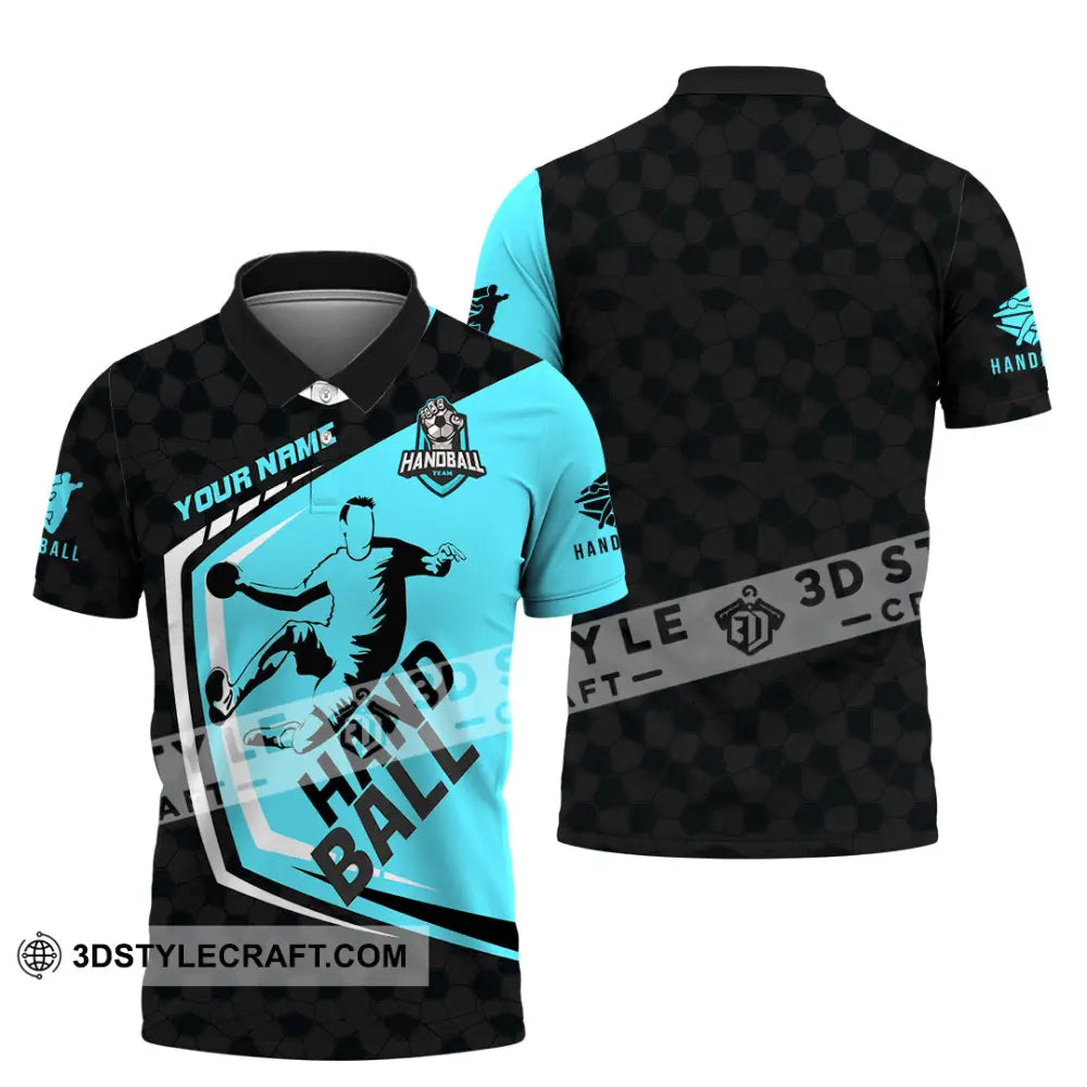 Men Shirt - Custom Handball 3D Shirt - Polo Shirt / S - T-shirt