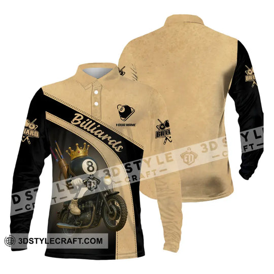Men Shirt - Custom Kings Of Billiards Shirt style option 4