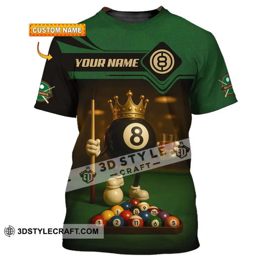 Men Shirt - Custom Kings Of Billiards Shirt T-shirt