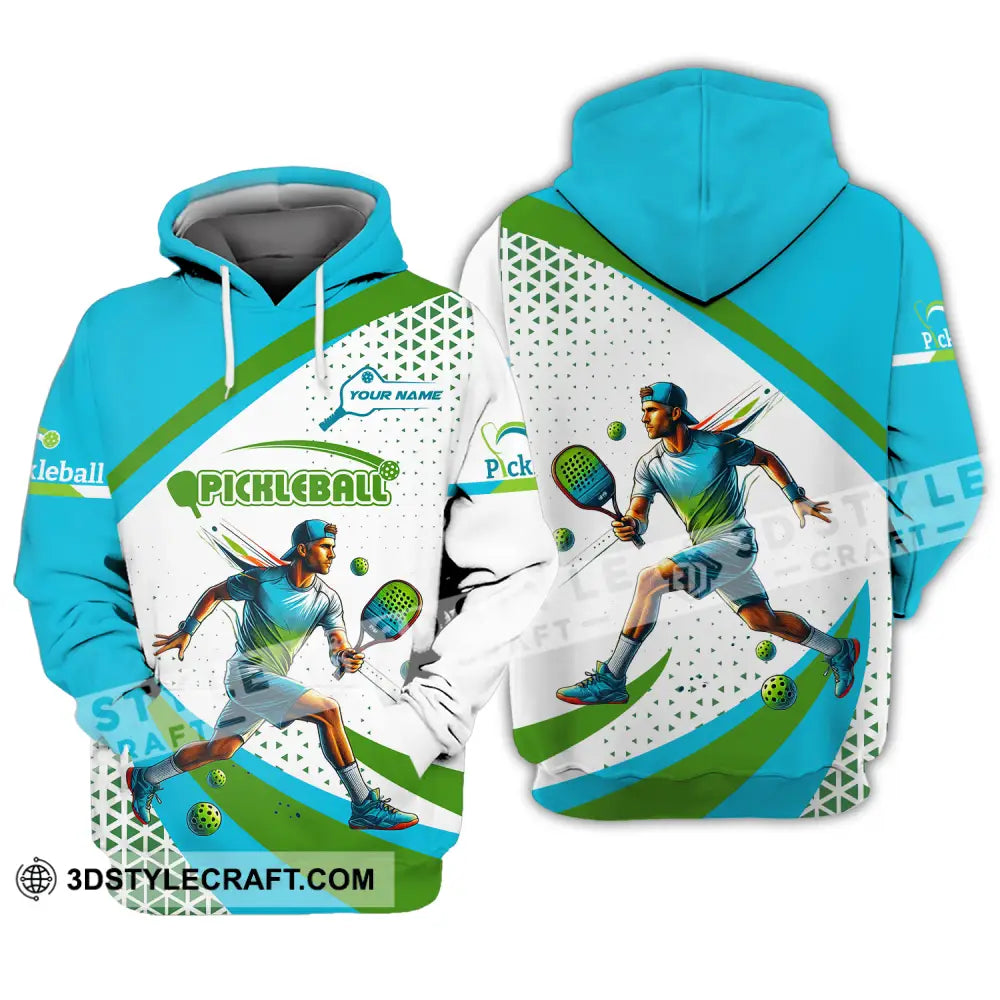 Men Shirt - Custom Name Sport Pickleball Classic Hoodie / S T-Shirt