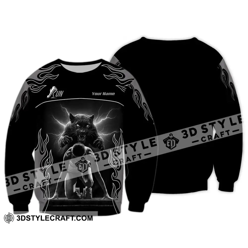 Men Shirt - Custom Ready To Run Love Running Shirt Long Sleeve / S T-shirt