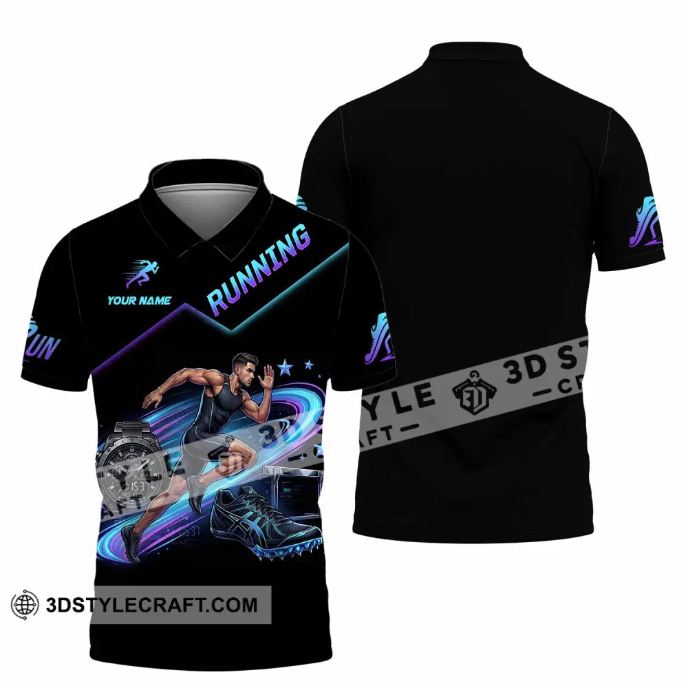 Men Shirt - Custom Running Shirt - Polo Shirt / S - T-shirt