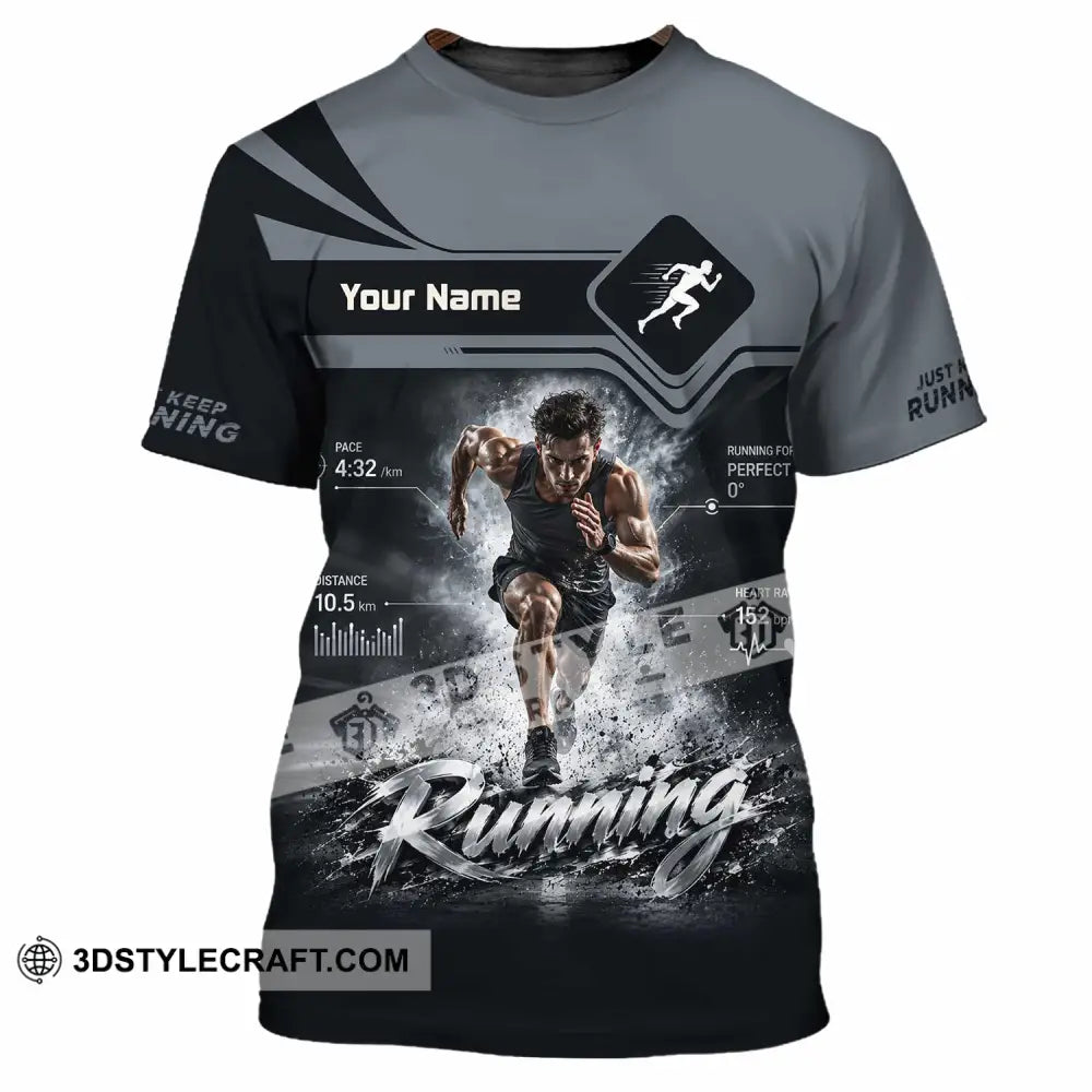 Men Shirt - Custom Running Shirt - T-Shirt / S - T-shirt