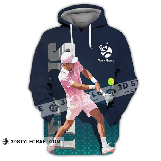 Men Shirt - Custom Tennis 3D Shirt style option 3
