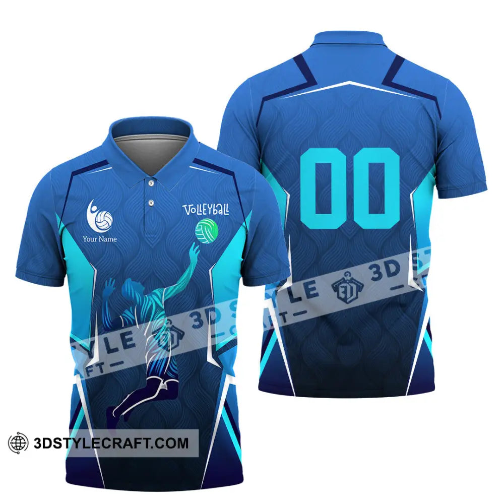 Men Shirt - Custom Volleyball 3D Shirt - Polo Shirt / S - T-shirt
