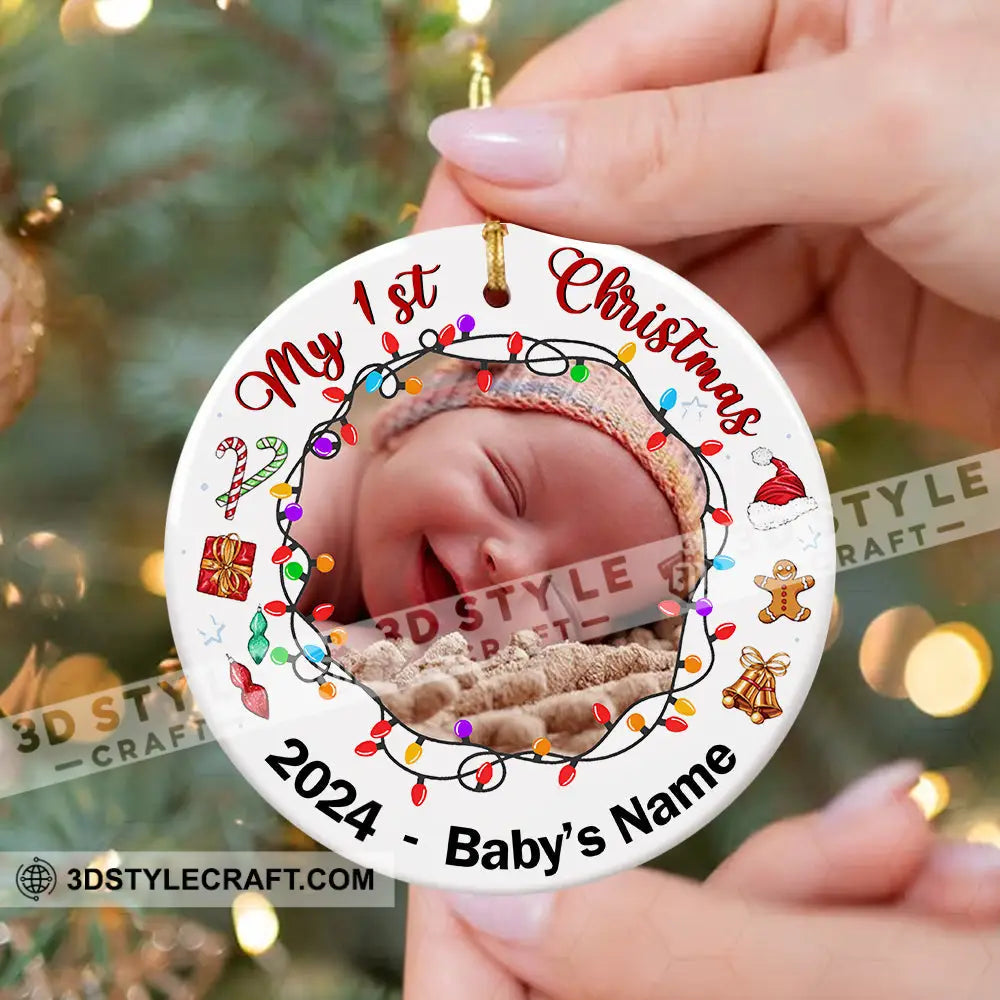 My First Christmas Ornament Personalized