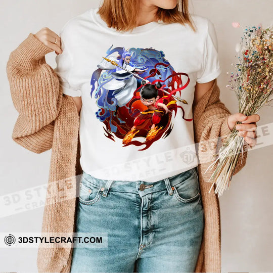Nezha And Ao Bing Basic Design Hoodie style option 3