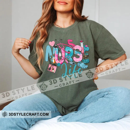 Nurse Life, Gift For Nurse Hoodie style option 4