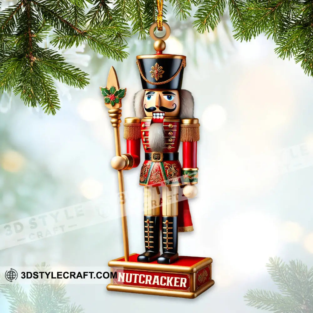 Nutcracker Soldier Figurines Christmas Ornament Personalized