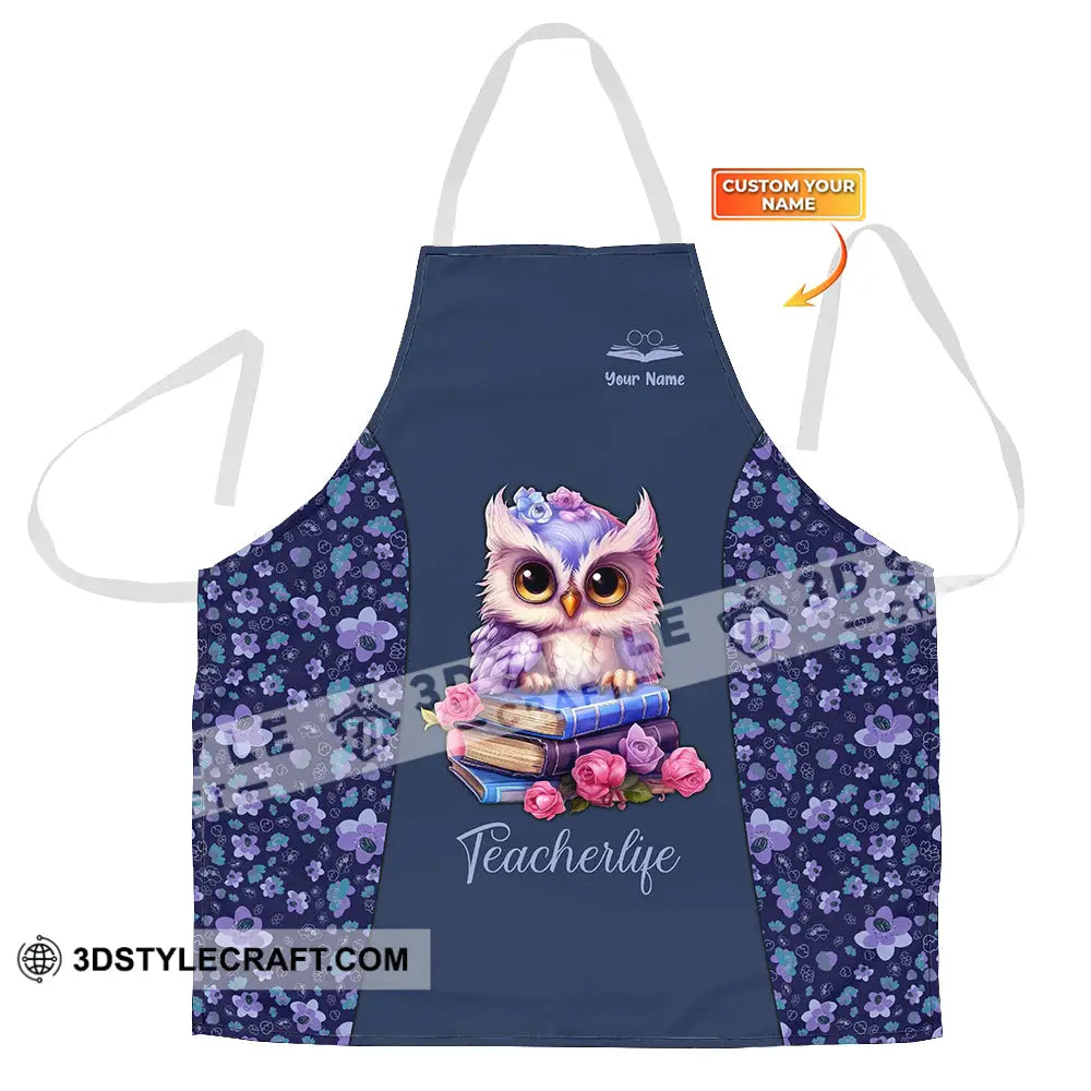 Personalized Apron Teacher Joymuu Cooking Apparel Chef