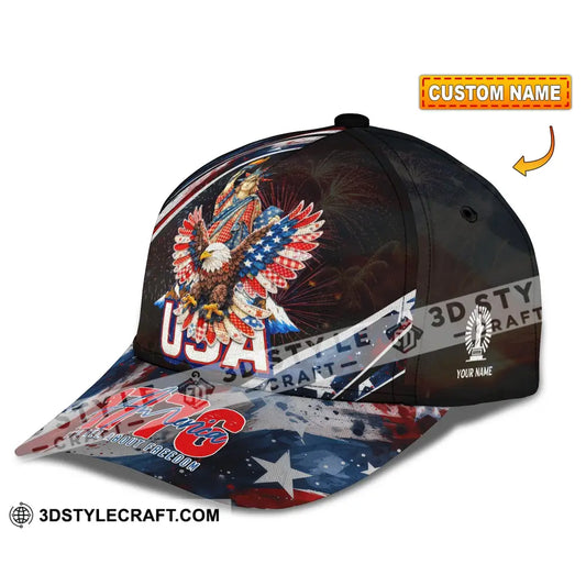 Personalized Cap Customized 250 Years America Classic Cap CLASSIC CAP / UNIVERSAL FIT Cap