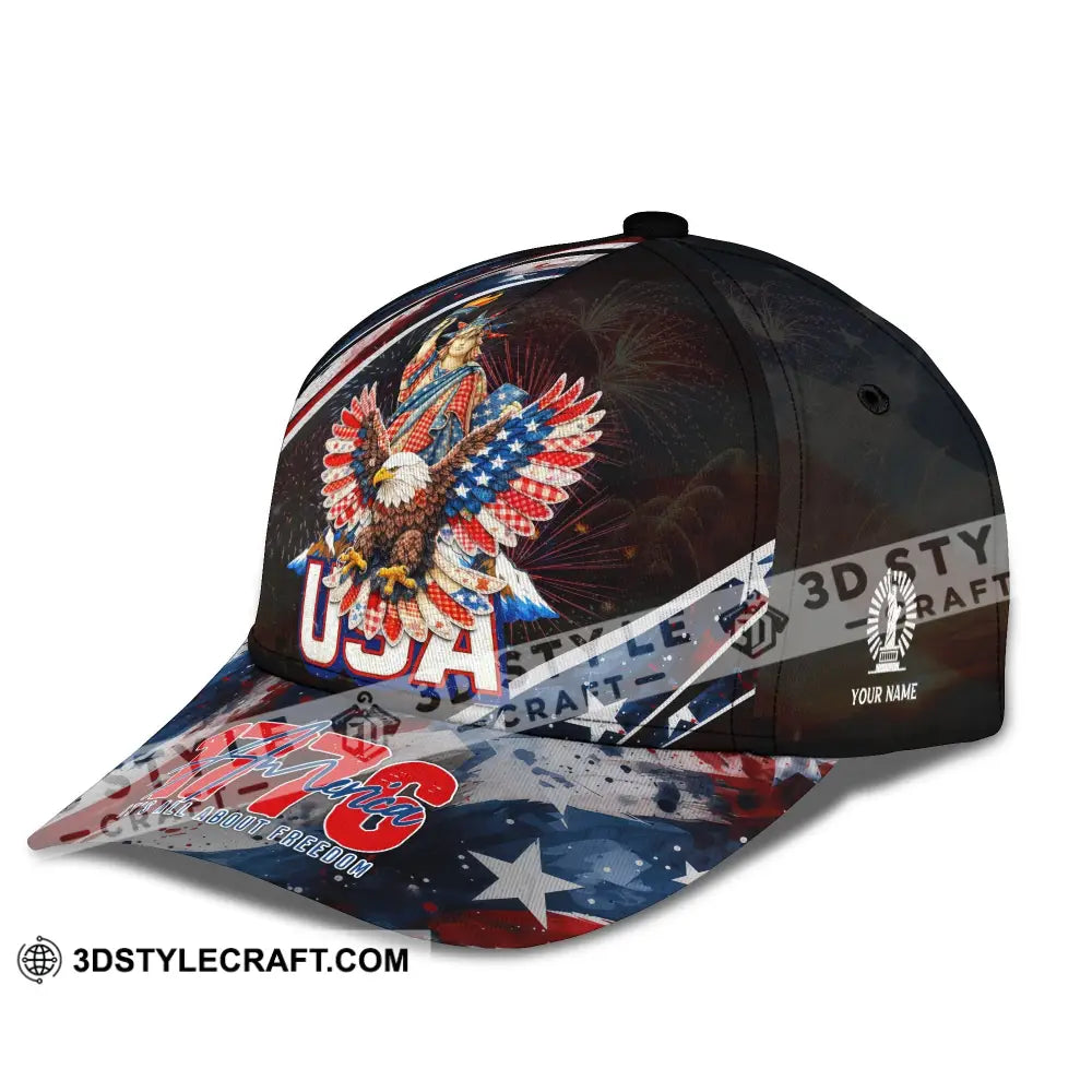 Personalized Cap Customized 250 Years America Classic Cap CLASSIC CAP / UNIVERSAL FIT Cap
