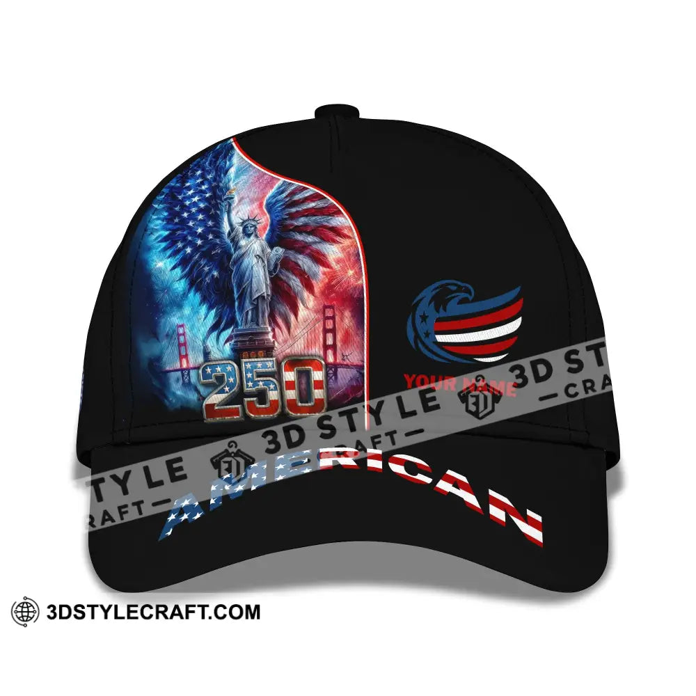 Personalized Cap Customized American 250 Classic Cap CLASSIC CAP / UNIVERSAL FIT Cap