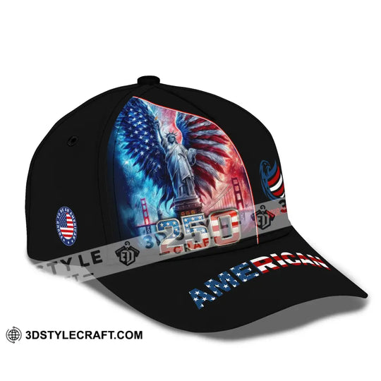 Personalized Cap, Customized American 250 Classic Cap style option 4