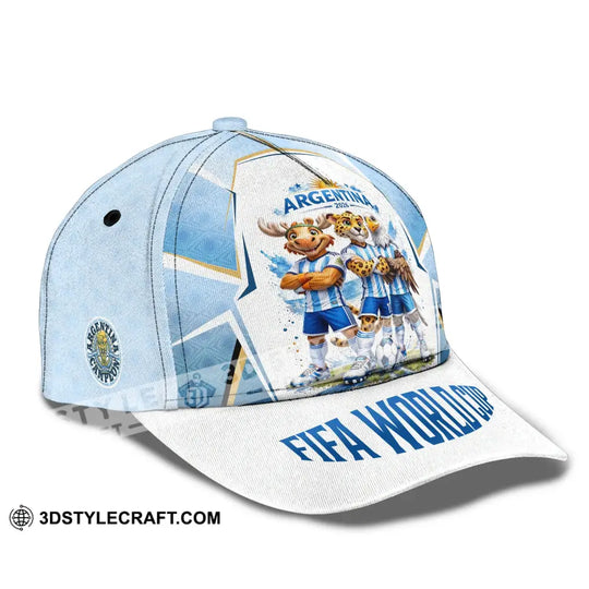 Personalized Cap, Customized Argentina Classic Cap style option 3